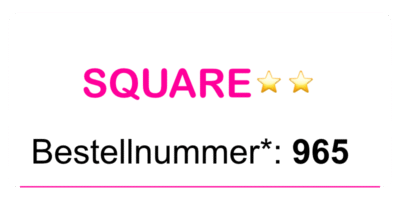 Bestellnummer 965 ⭐⭐