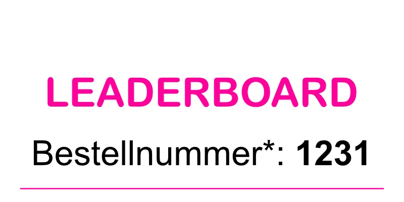 Bestellnummer 1231