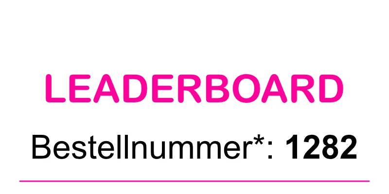 Bestellnummer 1282 ⭐⭐