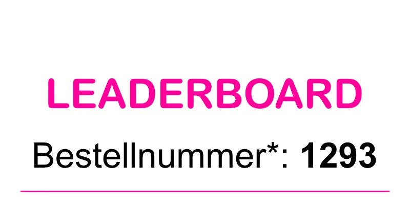 Bestellnummer 1293